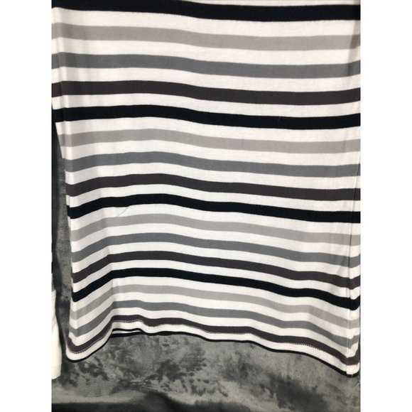 Arizona Women’s Sweater Long Sleeve Striped Size Large - Picture 6 of 10